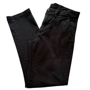 Armani Exchange Men's Black Slim Fit Chinos Size 31 x‎ 29 Straight Leg